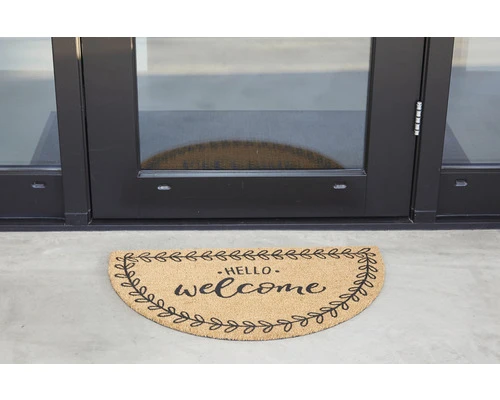 MD ENTREE Kokosmat Finesse Hello Welcome 45x75 Cm 2 MD ENTREE Kokosmat Finesse Hello Welcome 45x75 Cm - Afbeelding 2