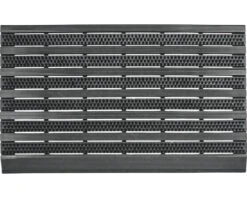 MD ENTREE Deurmat Rubber Antraciet 46x76 Cm