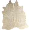 Koeienhuid Devore Goud Ca. 180/200x200/220 Cm