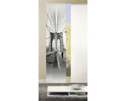 HOME FASHION Paneelgordijn Brug Zwart/wit 60x245 Cm -hornbach winkel DV 8 10495416 01 4c DE 20230406091758