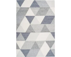 KAYOOM Vloerkleed Terazzo 400 Grijs/crème 160x230 Cm