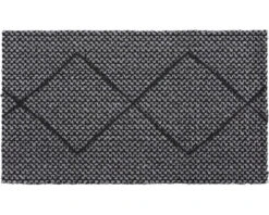 MD ENTREE Schoonloopmat Safe Home Jada Grey 45x75 Cm
