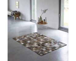 Koeienhuid Patchwork Light Exotic 124x184 Cm