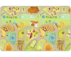 Speelkleed Dubbelzijdig Boerderij 100x150 Cm