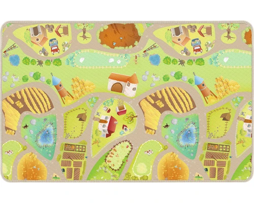 Speelkleed Dubbelzijdig Boerderij 100x150 Cm 1 Speelkleed Dubbelzijdig Boerderij 100x150 Cm
