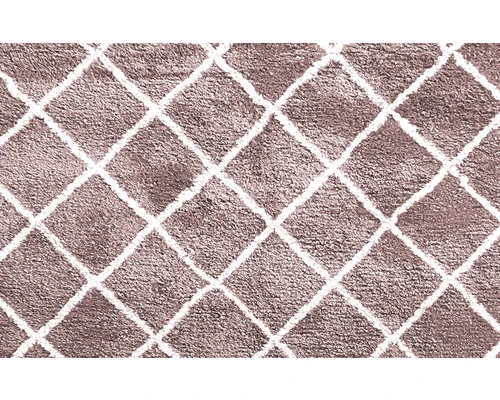 SOLEVITO Vloerkleed Stream Ruiten Roze 80x150 Cm 3 SOLEVITO Vloerkleed Stream Ruiten Roze 80x150 Cm - Afbeelding 3