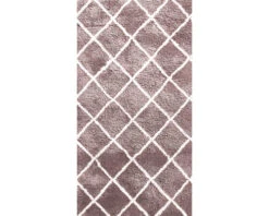 SOLEVITO Vloerkleed Stream Ruiten Roze 80x150 Cm