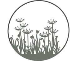 LAFIORA Ring Boterbloem Metaal Groen Ø 30 Cm