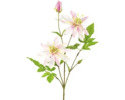 Kunstplant Passiebloem Roze H 62 Cm