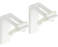 INTENSIONS Wandsteun Elektrische Gordijnrail Wit Set Van 2