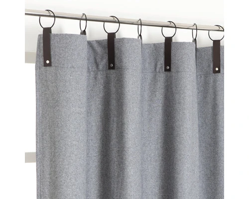 Verduisterend Gordijn Met Lussen Grijs 140x245 Cm 1 Verduisterend Gordijn Met Lussen Grijs 140x245 Cm