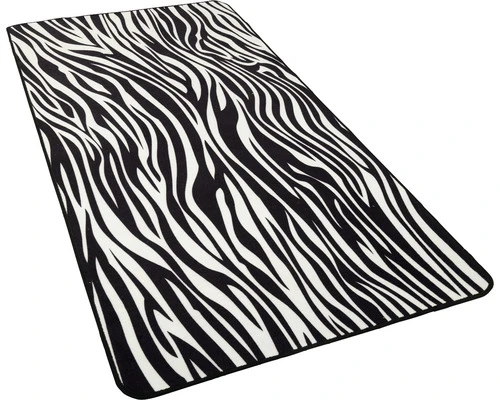 Vloerkleed Laagpolig Zebraprint 67x170 Cm 2 Vloerkleed Laagpolig Zebraprint 67x170 Cm - Afbeelding 2