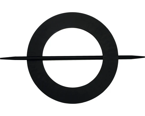 GARDINIA Gordijnhouder Mars 14,5x14,5 Cm 1 GARDINIA Gordijnhouder Mars 14,5x14,5 Cm