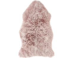 Schaapsvacht Oudroze 60x85 Cm