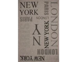 KAYOOM Vloerkleed Sweden Täby Zilver 80x150 Cm