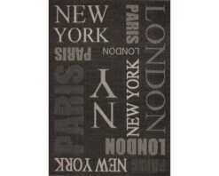 KAYOOM Vloerkleed Sweden Täby Grijs 80x150 Cm