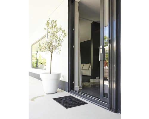 MD ENTREE Deurmat Rubber Lizzy Zwart 48x62 Cm 5 MD ENTREE Deurmat Rubber Lizzy Zwart 48x62 Cm - Afbeelding 5