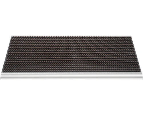 HAMAT Deurmat Aluminium Outline Bruin 50x80 Cm 3 HAMAT Deurmat Aluminium Outline Bruin 50x80 Cm - Afbeelding 3