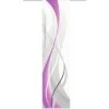 HOME FASHION Paneelgordijn Carlisle Paars 60x245 Cm
