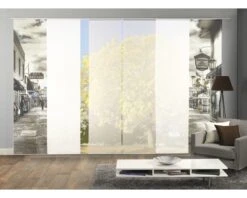 HOME FASHION Paneelgordijn Ballroom 60x245 Cm Set Van 6