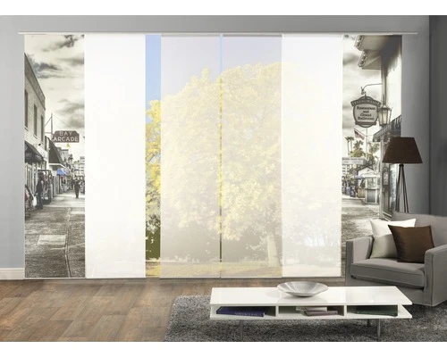 HOME FASHION Paneelgordijn Ballroom 60x245 Cm Set Van 6 1 HOME FASHION Paneelgordijn Ballroom 60x245 Cm Set Van 6