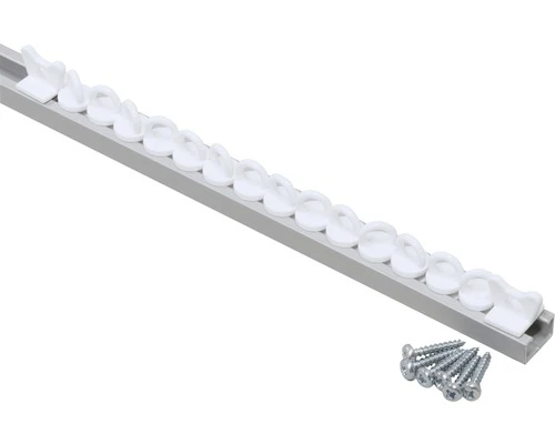 INTENSIONS Gordijnrails Basic Compleet Zilver 200 Cm 3 INTENSIONS Gordijnrails Basic Compleet Zilver 200 Cm - Afbeelding 3