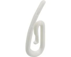 INTENSIONS Plooibandhaken Kunststof Wit 25 Stuks