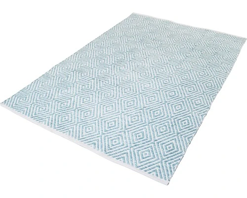 KAYOOM Vloerkleed Venus 410 Turquoise 80x150 Cm 2 KAYOOM Vloerkleed Venus 410 Turquoise 80x150 Cm - Afbeelding 2