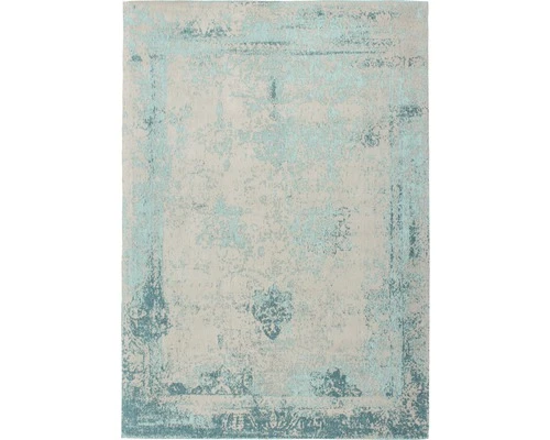 KAYOOM Vloerkleed Vintage Blauw 80x150 Cm 1 KAYOOM Vloerkleed Vintage Blauw 80x150 Cm