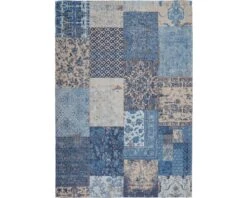 KAYOOM Vloerkleed Tricot Blauw 160x230 Cm