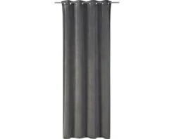 RASCH HOME Gordijn Met Ringen Odeon Grijs 140x255 Cm