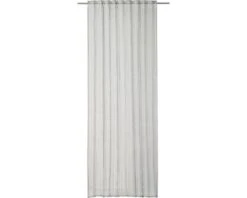 RASCH HOME Gordijn Met Plooiband Crincle Grijs 140x255 Cm