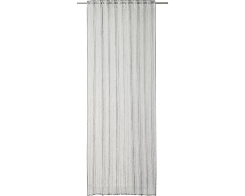 RASCH HOME Gordijn Met Plooiband Crincle Grijs 140x255 Cm 1 RASCH HOME Gordijn Met Plooiband Crincle Grijs 140x255 Cm