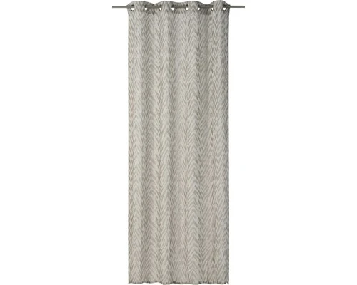 RASCH HOME Transparant Gordijn Met Ringen Safari Bruin 140x255 Cm 1 RASCH HOME Transparant Gordijn Met Ringen Safari Bruin 140x255 Cm