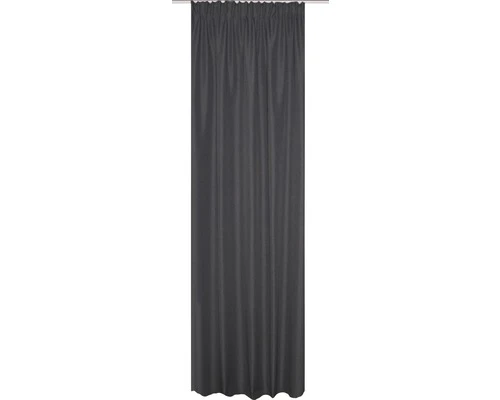 HOME FASHION Isolerend Gordijn Met Plooiband Antraciet 135x245 Cm 1 HOME FASHION Isolerend Gordijn Met Plooiband Antraciet 135x245 Cm
