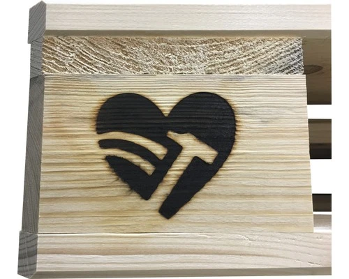 Meubelpallet 120x80x14,4 Cm 2 Meubelpallet 120x80x14,4 Cm - Afbeelding 2