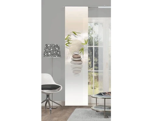 HOME FASHION Paneelgordijn Benessa Beige 60x245 Cm 2 HOME FASHION Paneelgordijn Benessa Beige 60x245 Cm - Afbeelding 2