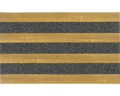 MD ENTREE Deurmat Rubber/kunststof Woodland Oak 46x76 Cm