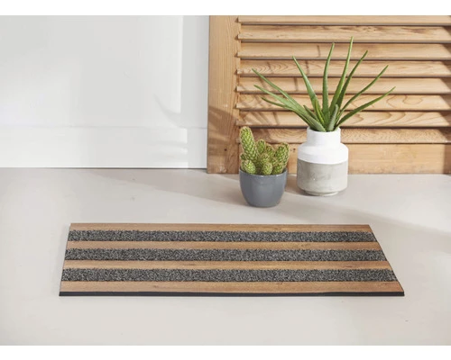 MD ENTREE Deurmat Rubber/kunststof Woodland Oak 46x76 Cm 9 MD ENTREE Deurmat Rubber/kunststof Woodland Oak 46x76 Cm - Afbeelding 9