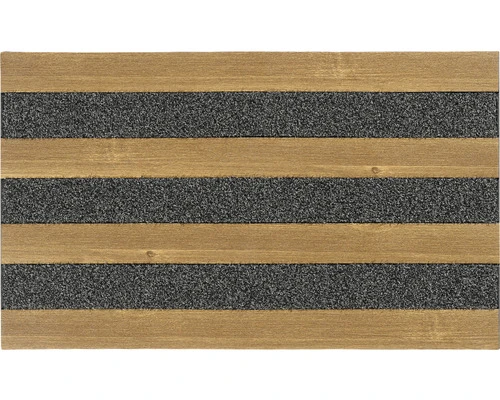 MD ENTREE Deurmat Rubber/kunststof Woodland Oak 46x76 Cm 2 MD ENTREE Deurmat Rubber/kunststof Woodland Oak 46x76 Cm - Afbeelding 2