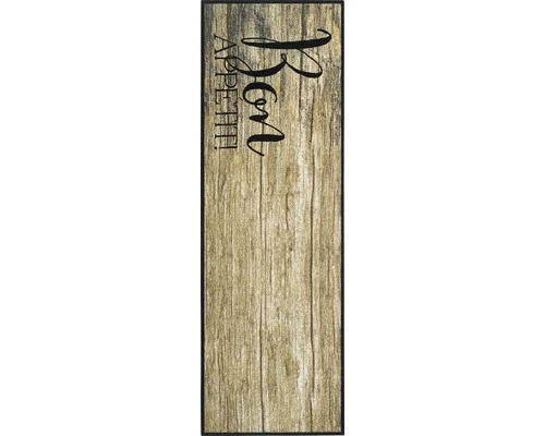 MD ENTREE Loper Cook&Wash Wood Bon Appetit 50x150 Cm 3 MD ENTREE Loper Cook&Wash Wood Bon Appetit 50x150 Cm - Afbeelding 3