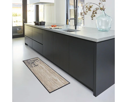 MD ENTREE Loper Cook&Wash Wood Bon Appetit 50x150 Cm 7 MD ENTREE Loper Cook&Wash Wood Bon Appetit 50x150 Cm - Afbeelding 7