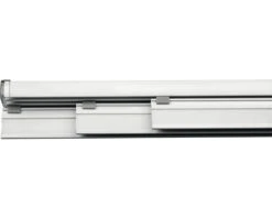 Gordijnrails Voor Paneelgordijn Complete Set 3-delig Wit 170 Cm