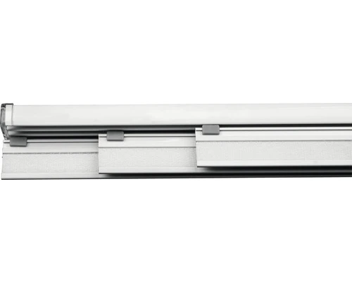 Gordijnrails Voor Paneelgordijn Complete Set 3-delig Wit 170 Cm 1 Gordijnrails Voor Paneelgordijn Complete Set 3-delig Wit 170 Cm