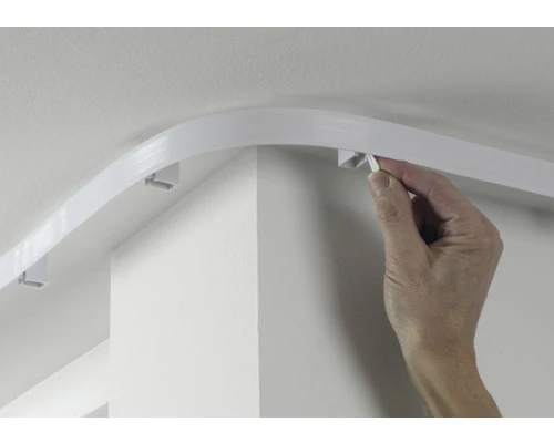 GARDINIA Gordijnrail Flexline Wit 350 Cm 7 GARDINIA Gordijnrail Flexline Wit 350 Cm - Afbeelding 7