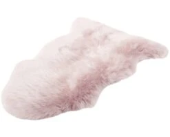 Schapenvacht Roze 90x60 Cm