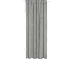 ELBERSDRUCKE Gordijn Met Plooiband Sundown Grijs 140x255 Cm