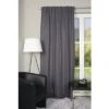 HOME FASHION Verduisterend Gordijn Met Verborgen Lussen John Antraciet 135x245 Cm