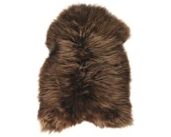 Schapenvacht Island Bruin 90x60 Cm