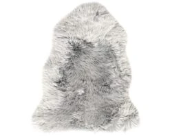 Schapenvacht Grijs 100x70 Cm